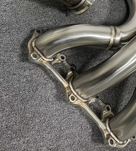 SPEEDWINNER Collecteur d'échappement Inconel 625 et tuyau de bypass à soupape en acier inoxydable 304 titane pour 991 GT3RS 2005-2008 Garantie 1 an - Product Image 4