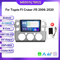 MEKEDE – autoradio vidéo stéréo pour Toyota FJ Cruiser J15 2006-2020 fj écran de voiture