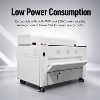 AIIFAR Secoueur de poudre entièrement automatique, idéal pour les imprimantes DTF G6070, taille compacte 36 pouces/900 mm, secoueur DTF