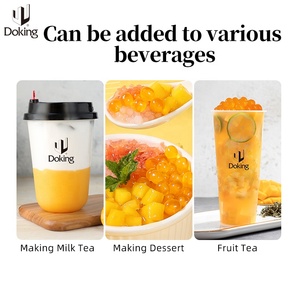 Doking 1.25กก. 3กก. ชาฟองมะม่วง popping bursting Boba popping popping popping poba Pearl สำหรับชานม Boba ชาป๊อป Boba - Product Image 5