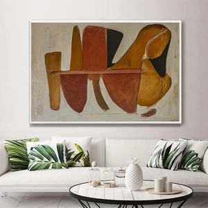 Rhapsodie d'automne, peinture abstraite à l'impasto, couteau à peindre, acrylique, nature morte, toile, art mural 3D texturé, grande taille, décoration de bureau et de maison - Product Image 1