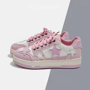 Nouveau blanc talons hauts baskets femmes grosses chaussures Wedge sport plate-forme <span class=keywords><strong>Tennis</strong></span> femme printemps automne chaussures à semelles épaisses - Product Image 5