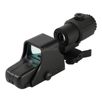 Combinaison tactique vue holographique 551 vue à point rouge et loupe G43 portée chasse vue portée accessoires
