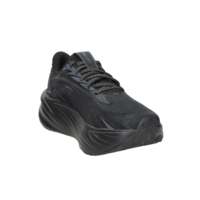 Chaussures de marche pour hommes à lacets, tige en textile noir, amorti Profoam, doublure en maille, semelle extérieure en caoutchouc, talon de 5 cm