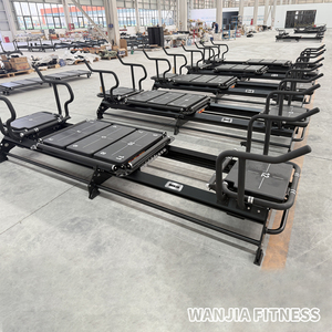 Equipo de Fitness Multifuncional de Aluminio para Pilates, Cama de Pilates Lagree Megaformer para Estudio de <span class=keywords><strong>Yoga</strong></span>, Venta al Por Mayor - Product Image 4