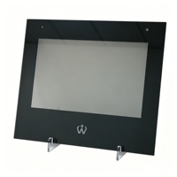 Verre de porte de four trempé à épaisseur personnalisable résistant aux hautes températures pour usage commercial et domestique, compatible micro-ondes