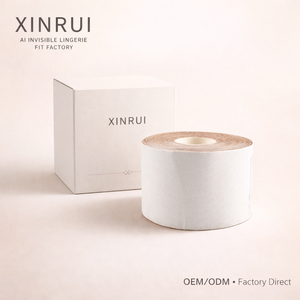 XINRUI Bande adhésive médicale double face de 5 cm pour poitrine, idéale pour peaux sensibles et usage quotidien - Product Image 1