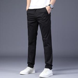 Phong Cách Cổ Điển Người Đàn Ông Mùa Xuân Mùa Hè Mỏng Giản Dị Quần Thời Trang Kinh Doanh Cotton Rắn Màu Văn Phòng Quần Chất Lượng Cao Người Đàn Ông Quần - Product Image 3