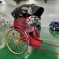 Chariot à 2 roues Rickshaw Pony Carriage Véhicule agricole exclusif Custom Marathon Carriage à vendre