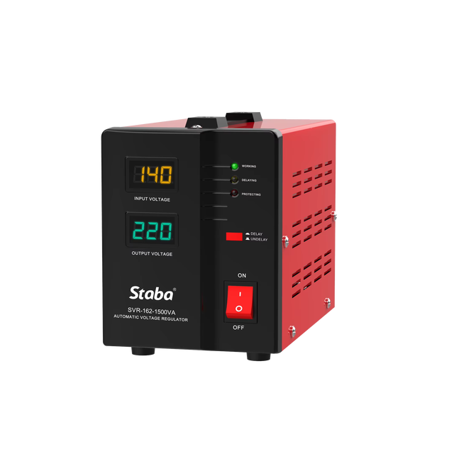 AC 220V/230V 1500VA Single Phase Precise Digital Display Automatic Voltage Stabilizer/Regulator