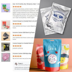 Bolsa de embalaje al por mayor de impresión personalizada que se puede volver a sellar OEM bolsa de aperitivos con cierre hermético de pie bolsa de encurtidos Kimchi - Product Image 6