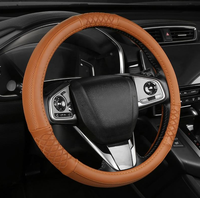 Harga Grosir Sarung Setir Kulit Mewah 4-Spoke untuk Mobil Mazda Populer Ukuran 15 Inch