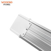 Lampe à latte LED d'alerte à la lumière du jour 6000K 20-50W IP20 montage en surface pour entrepôt et bureau éclairage commercial matériel PC