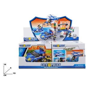 City Police Construction 0476 Ensemble de blocs de construction 87 pièces pour enfants de 6 ans et plus - Product Image 1