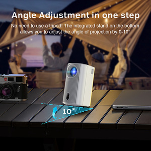 Portable 1080P Video <b>Projector</b> Features Auto Keystone Focus Projects 1+8G Screen with Smart <b>Android</b> <b>Projector</b> - Product Image 5