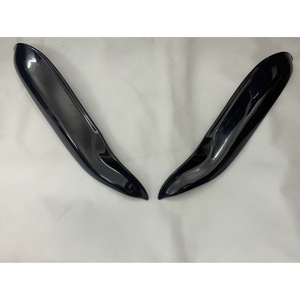 Cejas negras para faros delanteros para Mercedes Benz Smart 451 2007-2014, cubiertas de plástico. - Product Image 2