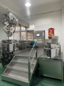 Máy trộn nhũ tương chân không máy trộn kem công nghiệp máy trộn kem dưỡng da Máy mỹ phẩm Máy hút chân không đồng nhất nhũ hóa Máy trộn - Product Image 2