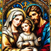 Plaque religieuse en céramique 3D avec support en MDF et socle en plastique, décoration murale ou de table chrétienne catholique, cadeau souvenir