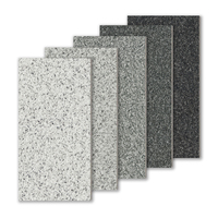 Carreaux de sol en porcelaine extérieurs gris sésame, antidérapants, résistants aux acides, 300x600, 18 mm d'épaisseur, texture pierre naturelle, vente en gros