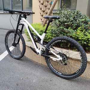 <span class=keywords><strong>Vélo</strong></span> de montagne à suspension intégrale avec cadre en alliage d'aluminium ALNS, roues de 26/27,5 pouces, unisexe, adulte, portable - Product Image 3