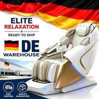 El Mejor Regalo: Sillón de Masaje Inteligente 4D+3D de Doble Núcleo, Reclinable de Gravedad Cero, 135cm, Riel SL, Pantalla Táctil con Voz AI, Premium para el Hogar, Navidad