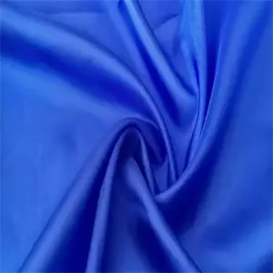 Couleurs populaires sans échantillon prix de gros matériau naturel doux sentiment soie Habotai tissu pour femmes chemises - Product Image 1