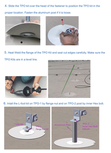 Yuens TPU ฐานหลังคาพีวีซีแนวตั้งระบบพลังงานแนวตั้งเฟรมพลังงานสนับสนุนสำหรับแผงเซลล์แสงอาทิตย์ - Product Image 5