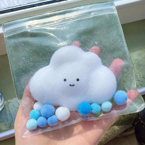 Juguete Antiestrés de TPR de Bolsillo Happy Cloud, Ideal para Instagram, Silencioso, con Superficie para Apretar, Regalo para Adolescentes y Adultos - Product Image 4