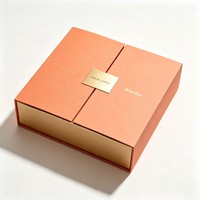 Coffret Cadeau de Luxe Personnalisable en Carton à Double Porte Magnétique pour Vin Rouge, Huile d'Olive, Thé, Huile Essentielle Aromatique et Parfum