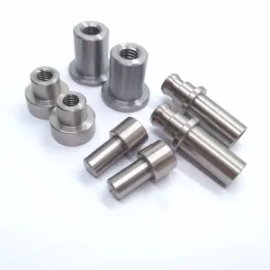 Usine de pièces en acier inoxydable de haute précision Tournage CNC Composant mécanique Type de brochage avec usinage laser