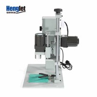 HengLet DDX-450 semi-automatique bocal en verre bouteille capsulage machine électrique manuel baril d'huile peut capsuleuse