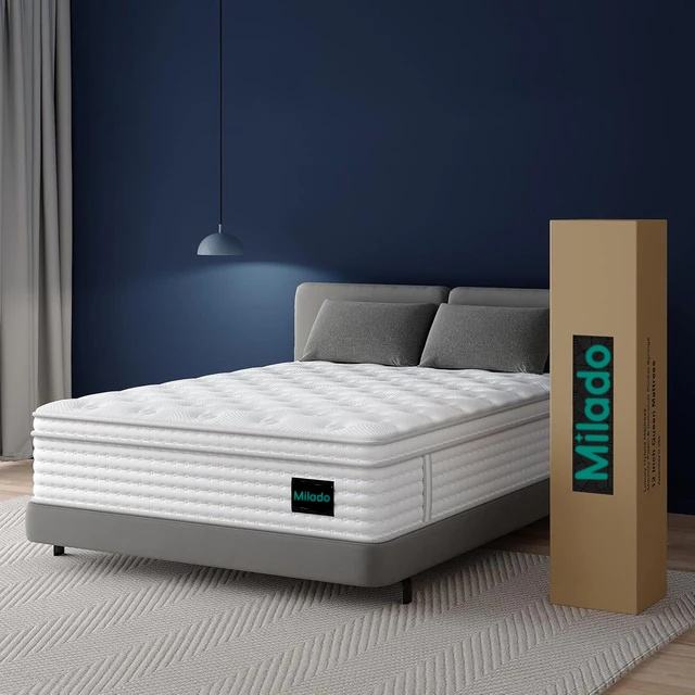 Euro Top Foam Mattress Medium Firm Cooling Design