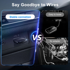 Mini diseño Plug and Play Connect <span class=keywords><strong>Auto</strong></span> WiFi 5G 2 en 1 Car Play Dongle con cable a Wireless CarPlay Android <span class=keywords><strong>Auto</strong></span> Adapter - Product Image 4