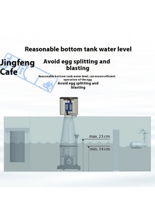 مقشدة أب ألمانيا لمياه البحر فلتر صغير منخفض الضوضاء لخزان حوض السمك البحري فاصل بروتين خاص حديث لمعيشة الأسماك - Product Image 5