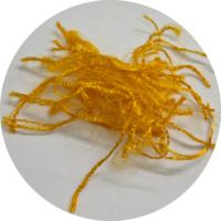 Fibre de polyimide 1.67dtex 51mm, teinture jaune en masse