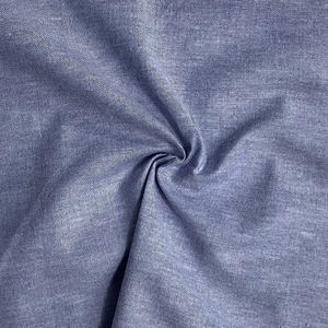 Высокое качество <span class=keywords><strong>CVC</strong></span> СПАНДЕКС Оксфорд 70% хлопок 27% поли 3% <span class=keywords><strong>SPAN</strong></span> сплошная ткань для рубашек - Product Image 4