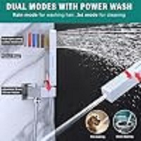 Système de douche thermostatique à 3 poignées, double tête carrée, avec douchettes LED 12 et 6 pouces, jet corporel complet et 4 jets latéraux, finition or brossé, montage mural