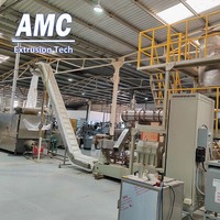 Machine à fabriquer des céréales pour le petit-déjeuner AMC, machine à fabriquer des flocons de maïs, ligne de production de flocons de maïs