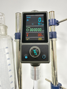Reattore in Vetro Incamiciato da Banco 3L/5L con Agitazione Sottovuoto e Serbatoio <span class=keywords><strong>a</strong></span> Pressione per Estrazione di Oli Essenziali - Product Image 6