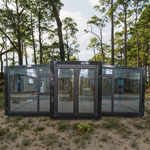 สำนักงานคลังสินค้าศูนย์รวมโลจิสติกส์ปานามา โครงการเพิ่มประสิทธิภาพการขนส่งสินค้าแบบเต็มตู้คอนเทนเนอร์ขนาด 40HQ บ้านคอนเทนเนอร์แบบขยายได้สำหรับมืออาชีพ - Product Image 1