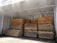 Équipement de séchage à air chaud pour la carbonisation du bois, composants PLC essentiels pour l'agriculture, volume efficace de 10 m, puissance de 10 kW
