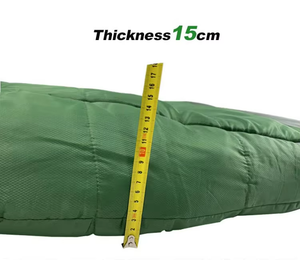 ถุงนอนพับได้แบบมัมมี่ ผ้าโพลีเอสเตอร์คุณภาพสูง กันน้ำ สำหรับผู้ใหญ่ ใช้ในสภาพอากาศหนาวเย็น ขายส่งโดยตรงจากโรงงาน - Product Image 3