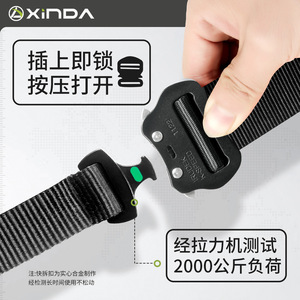 เข็มขัดนิรภัยครึ่งตัว Shinda H-Series A3 ไซส์เดียว โพลีเอสเตอร์ สำหรับปีนเขาและปีนหน้าผา - Product Image 2