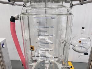 Reactor de planta piloto de vidrio revestido al vacío químico - Product Image 3
