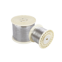 Großhandelspreis Edelstahl-Kabelseile 304 Inox-Kabel 7x7 0,5-0,6mm Edelstahlkabel 7*7 Edelstahl-Drahtseil