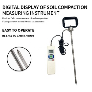 Highly Accurate Portable Digital Soil Compactness <strong>Tester</strong> - Handheld Soil <strong>Hardness</strong> Meter for Construction &amp; Agriculture - Product Image 2