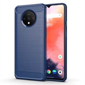Pour <span class=keywords><strong>coque</strong></span> de téléphone <span class=keywords><strong>OnePlus</strong></span> <span class=keywords><strong>7T</strong></span> - Housse de protection <span class=keywords><strong>OnePlus</strong></span> 8T - <span class=keywords><strong>Coque</strong></span> souple en silicone anti-chute en TPU brossé 1+9RT - Product Image 4