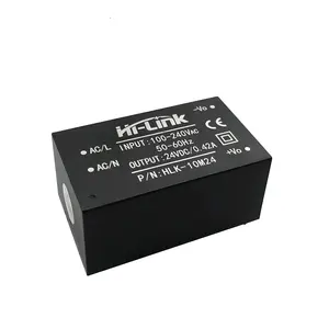 Hi-link ממיר HLK-10M24 24v 10w 420ma פלט ac dc מבודד מיתוג צעד למטה מודול אספקת חשמל HLK-10M24