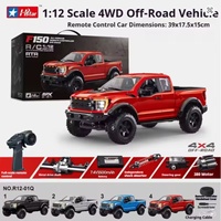 Hstar/Hongxing F-150 R12-01Q Raptor RTR, Camioneta Todoterreno RC a Escala 1/12 con Tracción en las 4 Ruedas, Transmisión Metálica, Luces LED, Dos Velocidades, 4 Canales