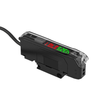 Amplificateur de fibre optique universel à double affichage numérique ultra-rapide pour l'automatisation industrielle DC12-24V ES-HD11
